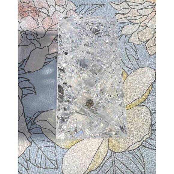 Very Pretty Crackle Glass Freeform - Full of Rainbows - Picture 3 of 6